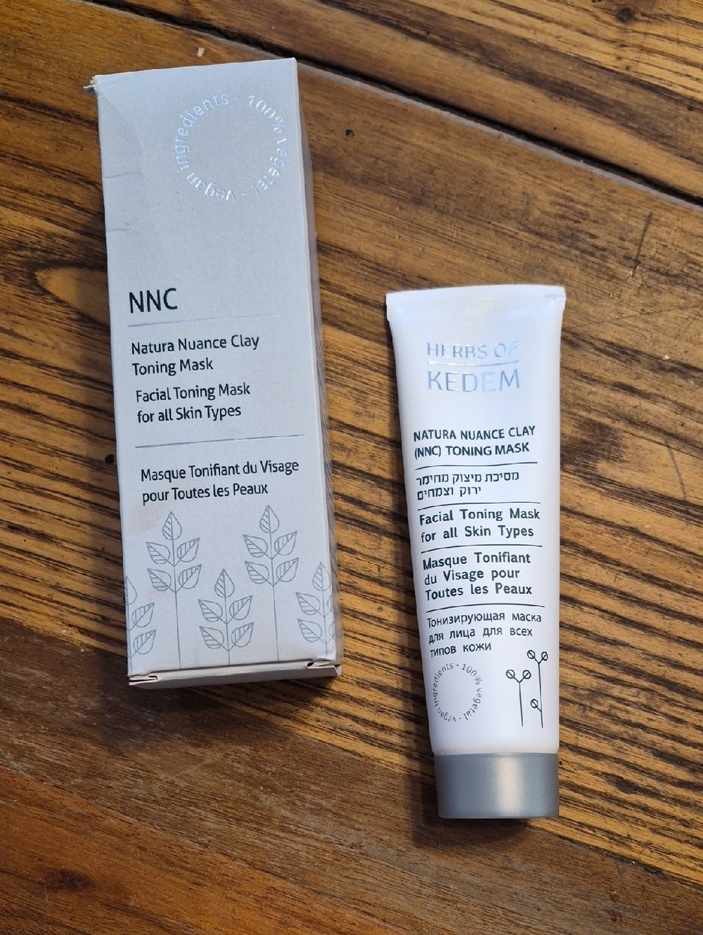 Herbs of Kedem Natura Nuance Clay (NNC) Toning Mask — White
